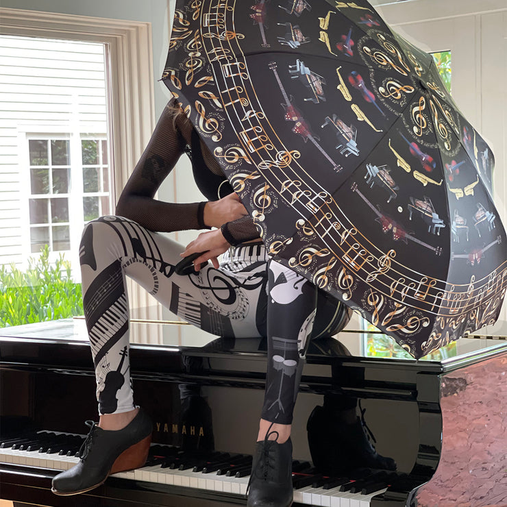 Ebony Music Reverse Umbrella