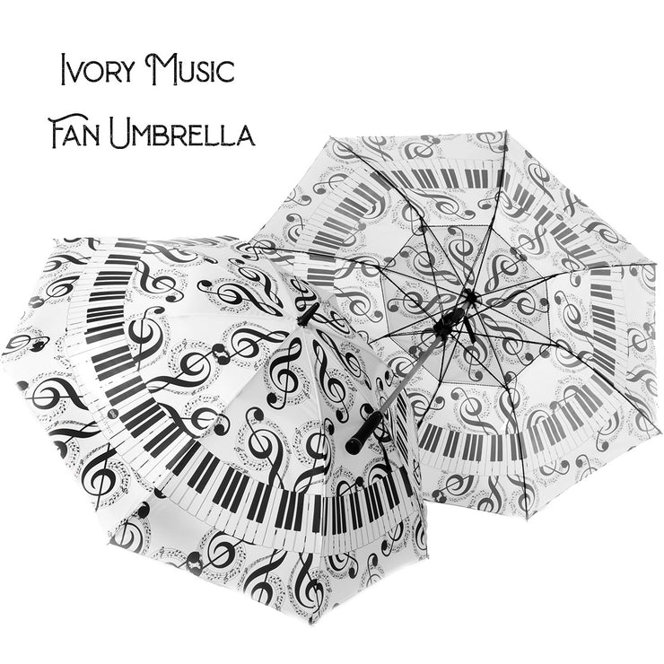 Ivory - Music Fan Umbrella