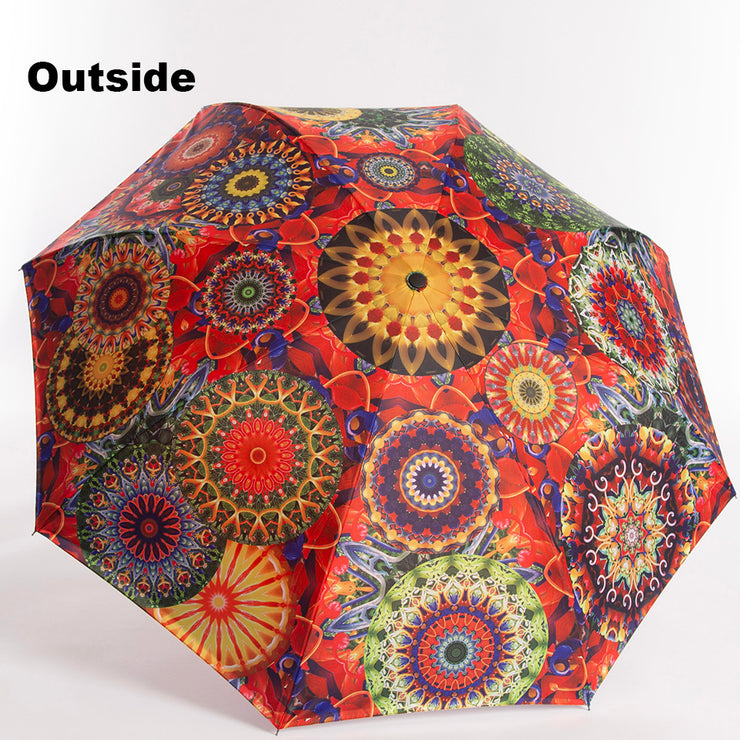 Classicality reverse umbrella Wendy Newman Designs outside