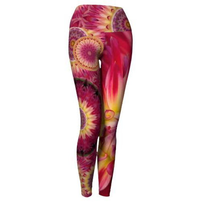 Dahlia_Yoga_Leggings Wendy Newman designs front