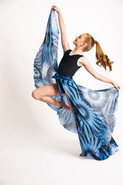 Custom Silk 3/4  Wrap Skirt - Custom Designs