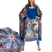 Tamara Musician scarf/kimono, umbrella and leggings
