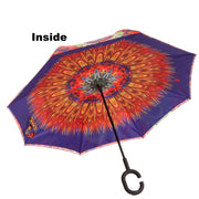 Classicality reverse umbrella Wendy Newman Designs inside