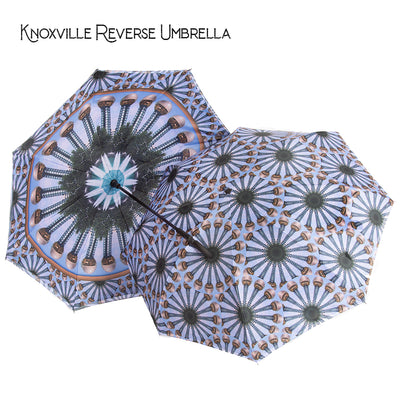 Knoxville Sunsphere reverse umbrella Wendy Newman Designs