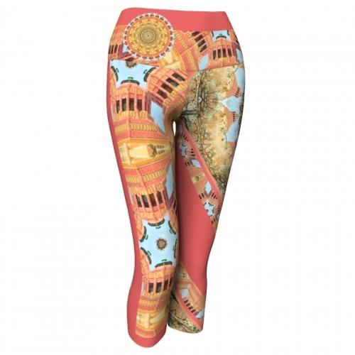 Asterina Asheville Yoga Capris front
