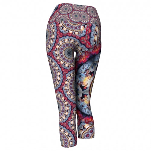 Nunsense Asheville Yoga Capris back
