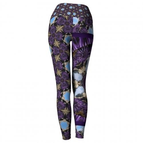 Charybdis Seaside Yoga Leggings back