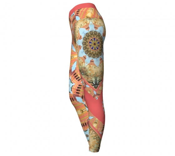 Choriaster Asheville Yoga Leggings side