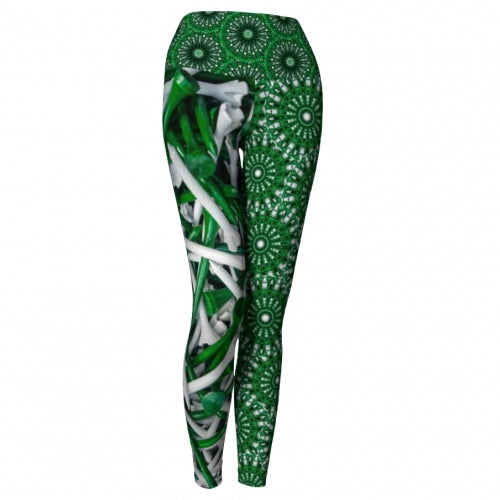 For Golf leggings front Wendy Newman Designs