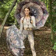 Giraffe/Cougar Zoo Reverse Umbrella Wendy Newman Designs add leggings