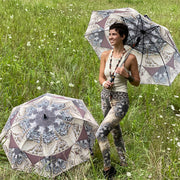 Gracie Giraffe Critter Collection Fan Umbrella Wendy Newman Designs and leggings
