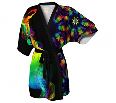 I love Music Kimono Wendy Newman Designs front