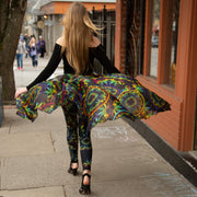 Allspice Spice  yoga leggings and custom skirt Wendy Newman Designs