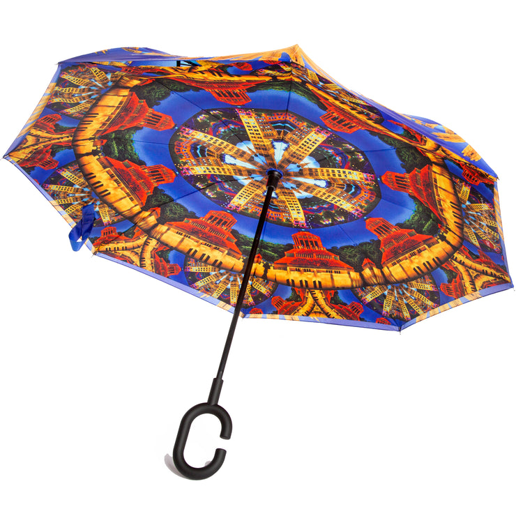 Asheville umbrella Wendy Newman Designs inside