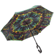 Coriander Spice  Umbrella Wendy Newman Designs inside