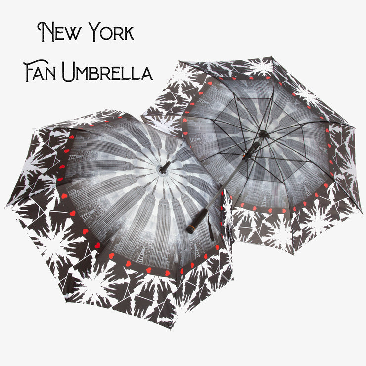 I love NY World Tour Fan Umbrella Wendy Newman Designs
