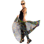 Custom Silk Wrap Skirt Wendy Newman Designs Hemp neon