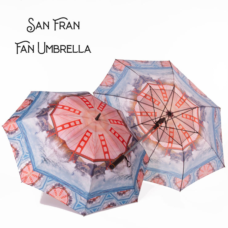 San Fran World tour Fan Umbrella