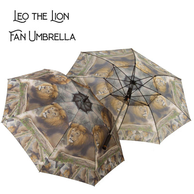 Leo Critter Collection Fan Umbrella