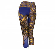 London World Tour Yoga Capris  Wendy Newman Designs  back