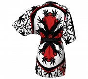 Mary Jane Hemp Kimono back Wendy Newman Designs