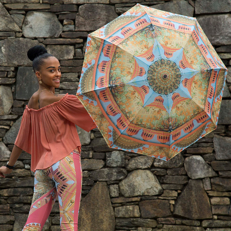 Caracole  Asheville Umbrella and leggings Wendy Newman Designs