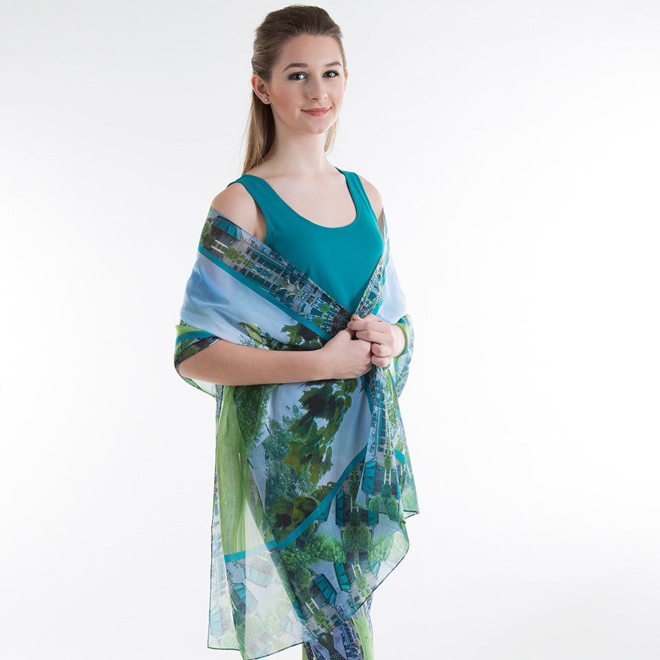 Camarilla - Biltmore Forest Country Club Scarf – Wendy Newman Designs