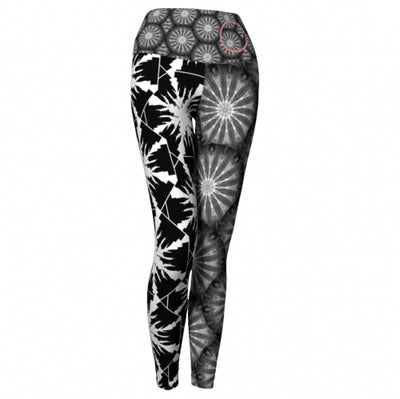 NYC World Tour Yoga Leggings front Wendy Newman Designs