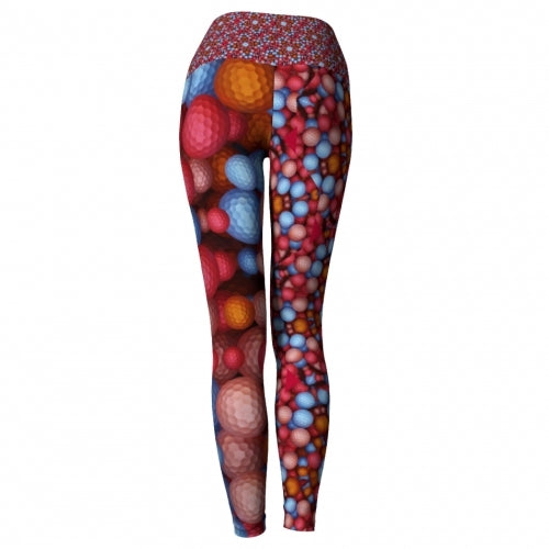 Nine Holes - Golf Leggings back