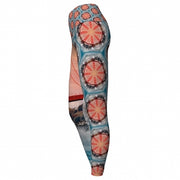 San Francisco World Tour Yoga Leggings Wendy Newman Designs side