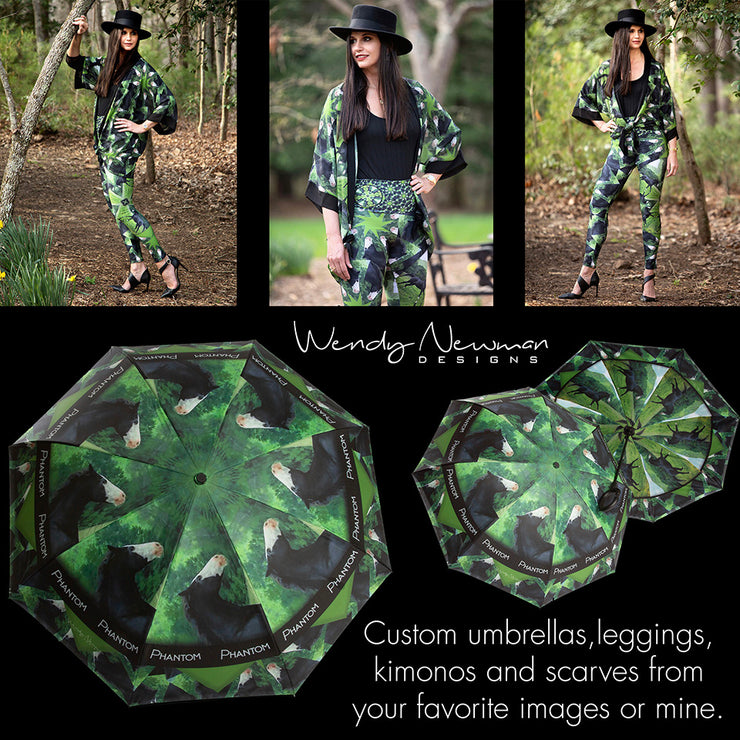 Custom Umbrella from your photo lWendy Newman Designs Horse design