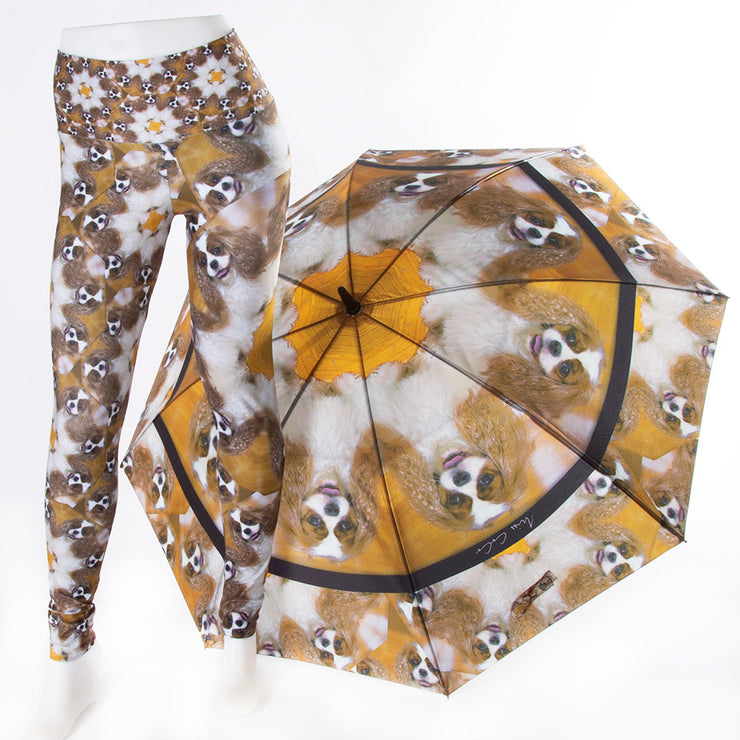 Custom Umbrella Custom Designs and leggings