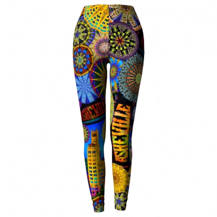 Radiance Asheville Yoga Leggings back